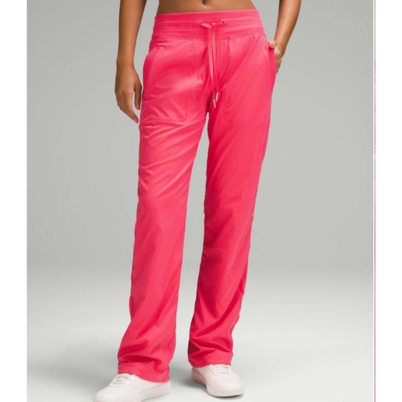 Lululemon Dance Studio Mid Rise Lined Pants Glaze Pink Size 14 Regular NWT - Picture 1 of 10